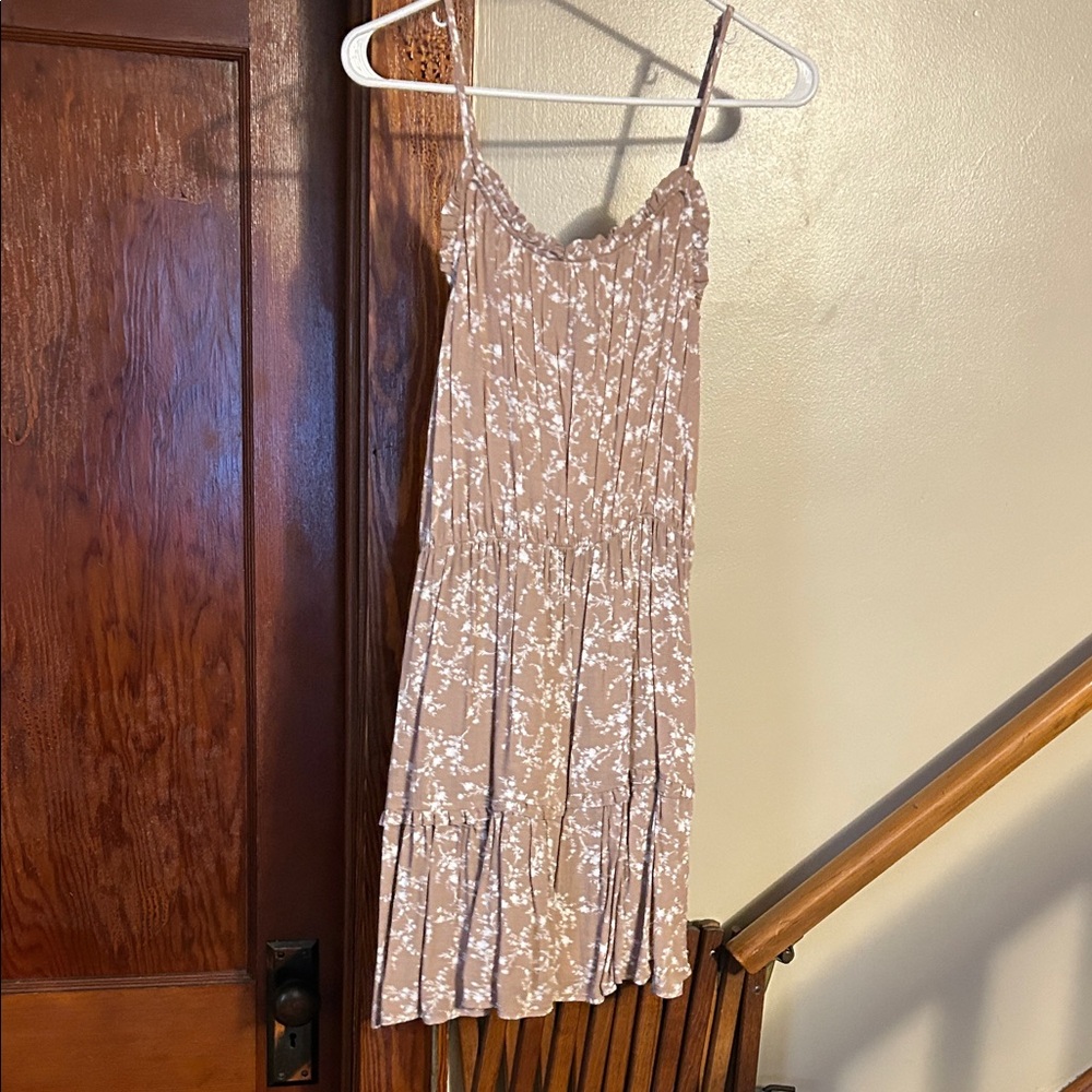 Rue21 Beige Floral Mini Dress